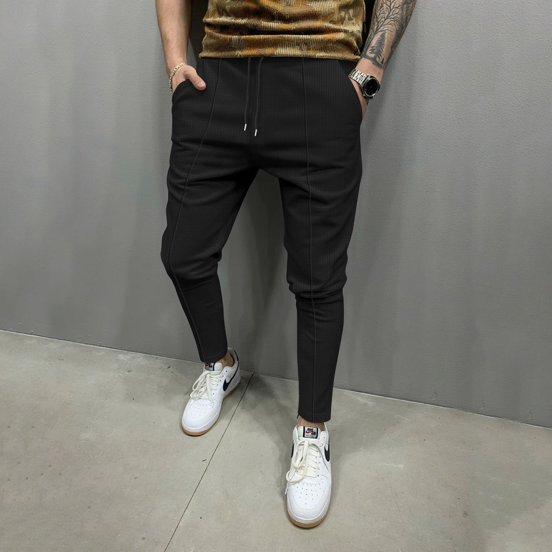 Herren elegante Jogginghose mit stylishen Details Aliams
