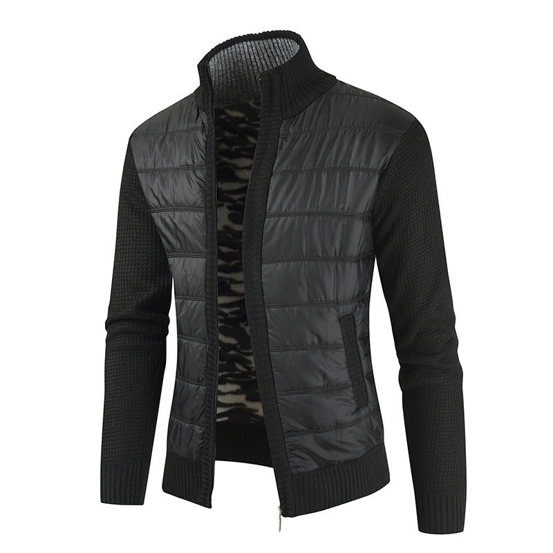 Herren Funktionsjacke mit modernem Stehkragen und innovativen Materialien Aliams