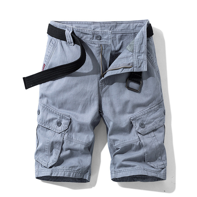 Herren Cargo-Shorts mit vielseitigen Taschen und robustem Material Aliams