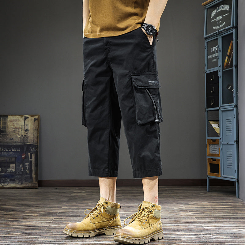 Herren Cargo-Hose mit mehreren praktischen Taschen Aliams