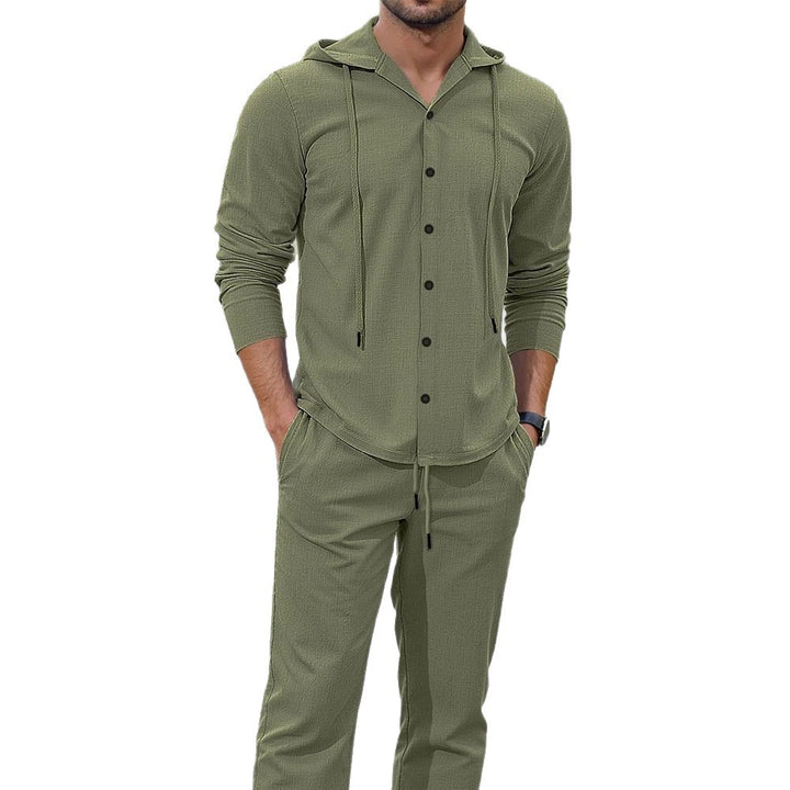 Herren Freizeitanzug mit modischem Schnitt und praktischen Taschen Aliams