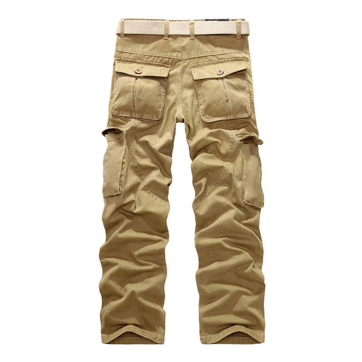 Herren Cargo-Hose mit praktischen Reißverschlusstaschen und elastischem Bund Aliams