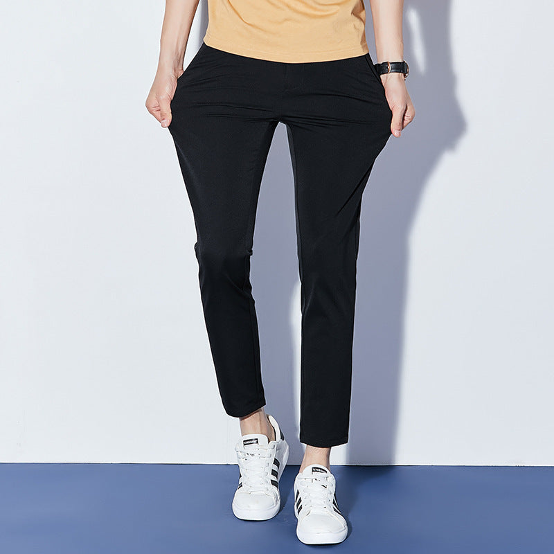 Herren sportliche Freizeithose mit atmungsaktiven Eigenschaften und elastischem Bund Aliams