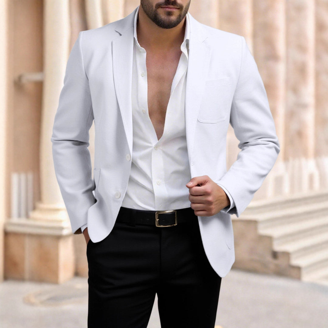 Herren eleganter Blazer mit modernem Schnitt Aliams