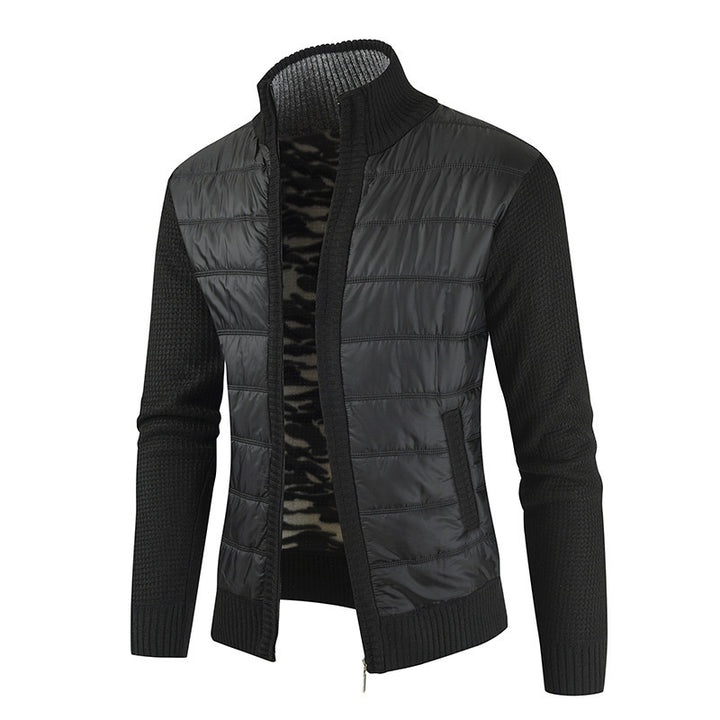 Herren Funktionsjacke mit modernem Stehkragen und innovativen Materialien Aliams