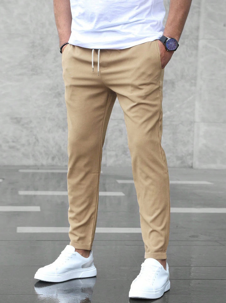 Herren elegante Chino-Hosen Aliams