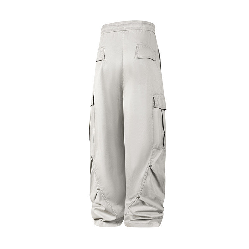 Herren Cargo-Hose im lässigen Oversized-Stil mit praktischen Seitentaschen Aliams