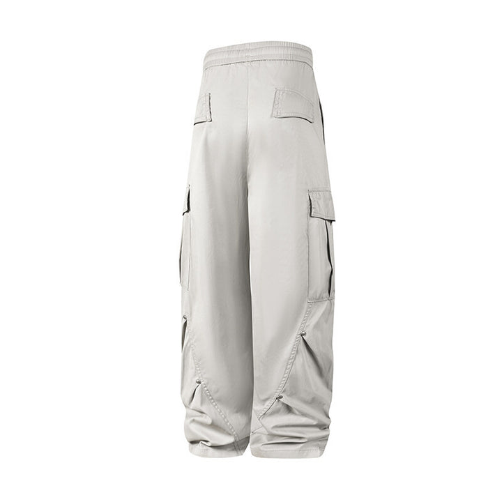 Herren Cargo-Hose im lässigen Oversized-Stil mit praktischen Seitentaschen Aliams