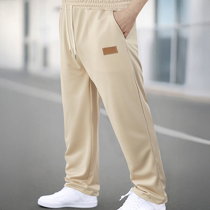 Herren Sportliche Jogginghose mit elastischem Bund und praktischen Taschen Aliams