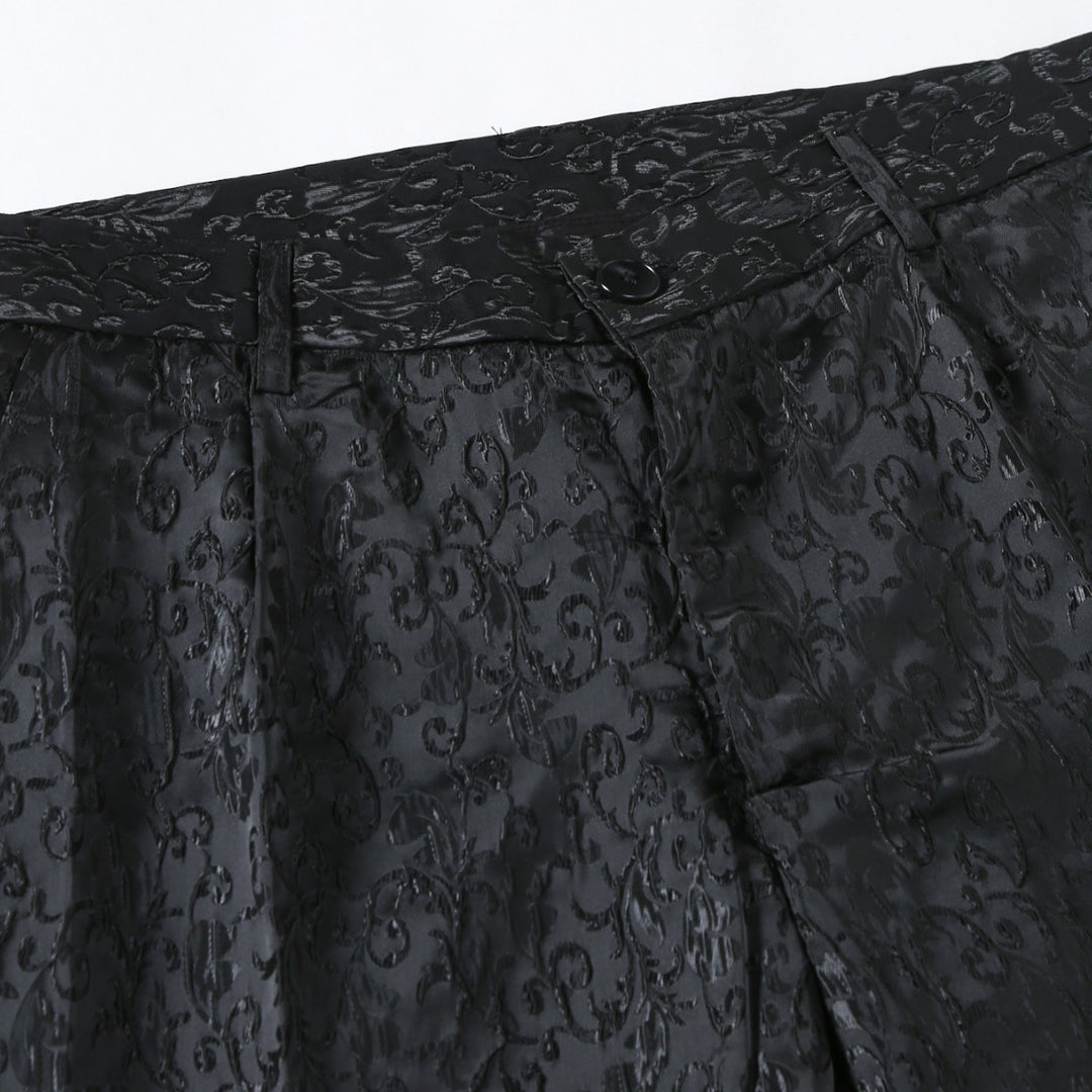 Herren elegantes Anzugset mit dekorativem Muster Aliams