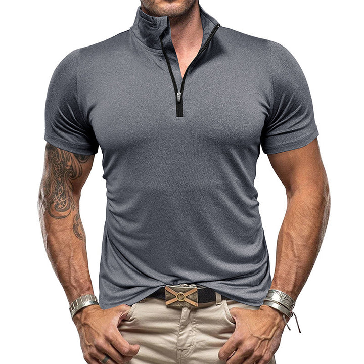 Herren Funktionsshirt mit Halbzip Aliams