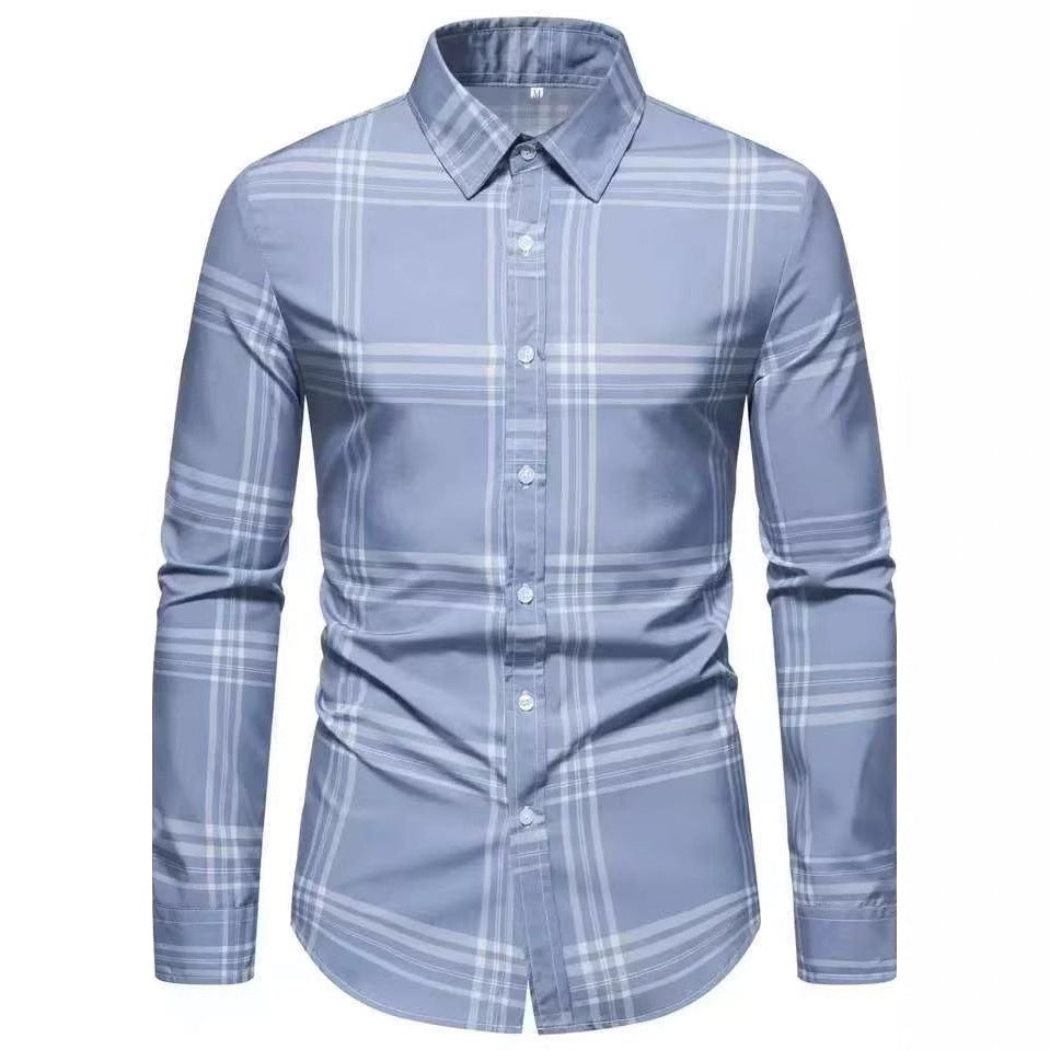 Herren kariertes Hemd Aliams