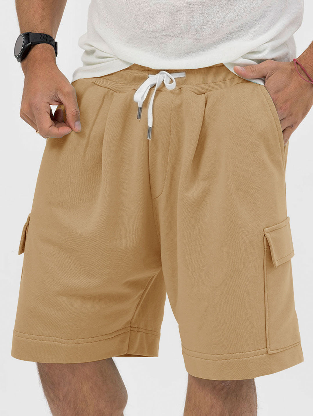 Herren Sportliche Shorts mit praktischen Taschen Aliams