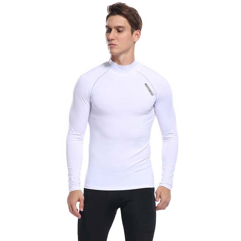 Herren Funktionsshirt mit hohem Kragen Aliams