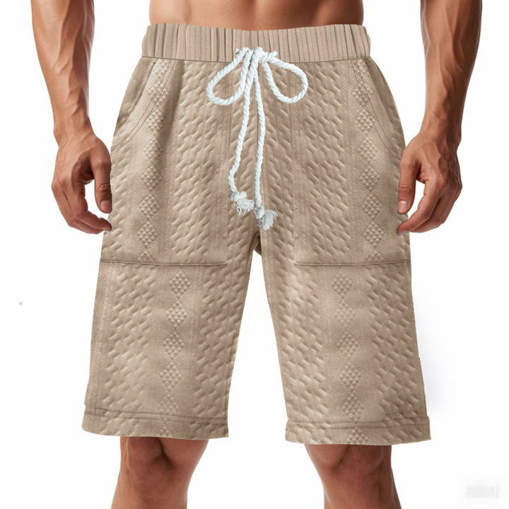 Herren atmungsaktive Badeshorts mit verstellbarem Kordelzug und praktischen Seitentaschen Aliams