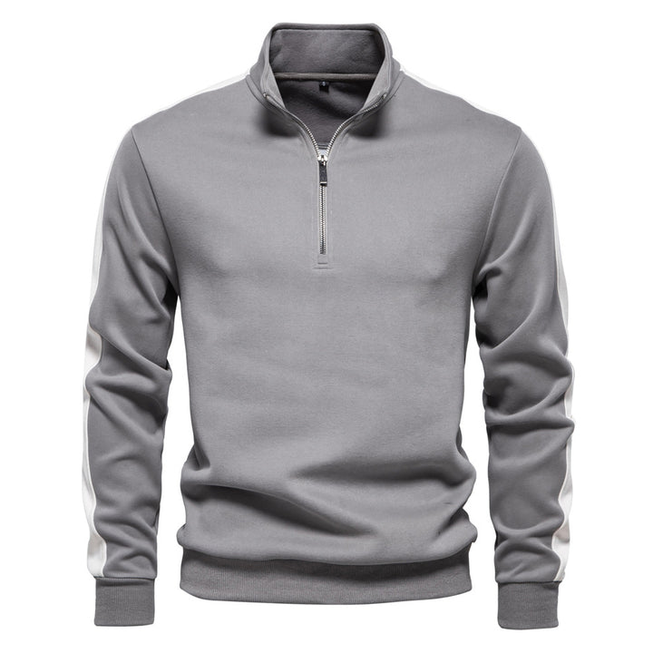 Herren Sportpullover mit Stehkragen Aliams