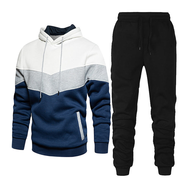 Herren Sportliches Hoodie und Jogginghose-Set Aliams