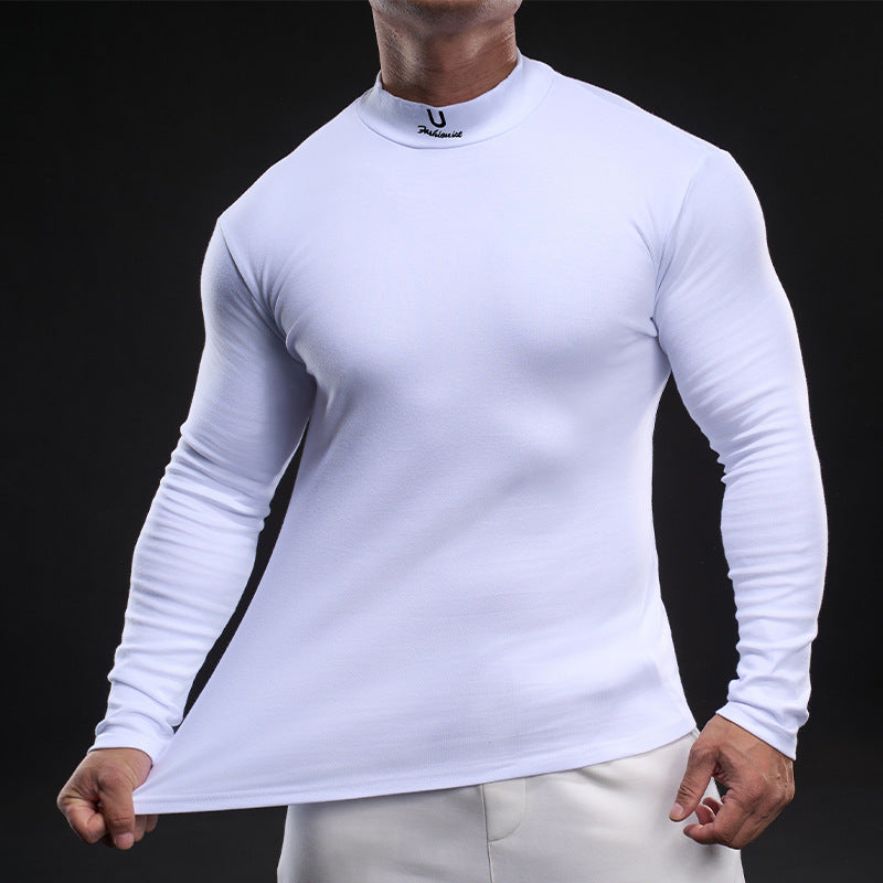 Herren Hochwertiges Funktionsshirt mit Stehkragen Aliams