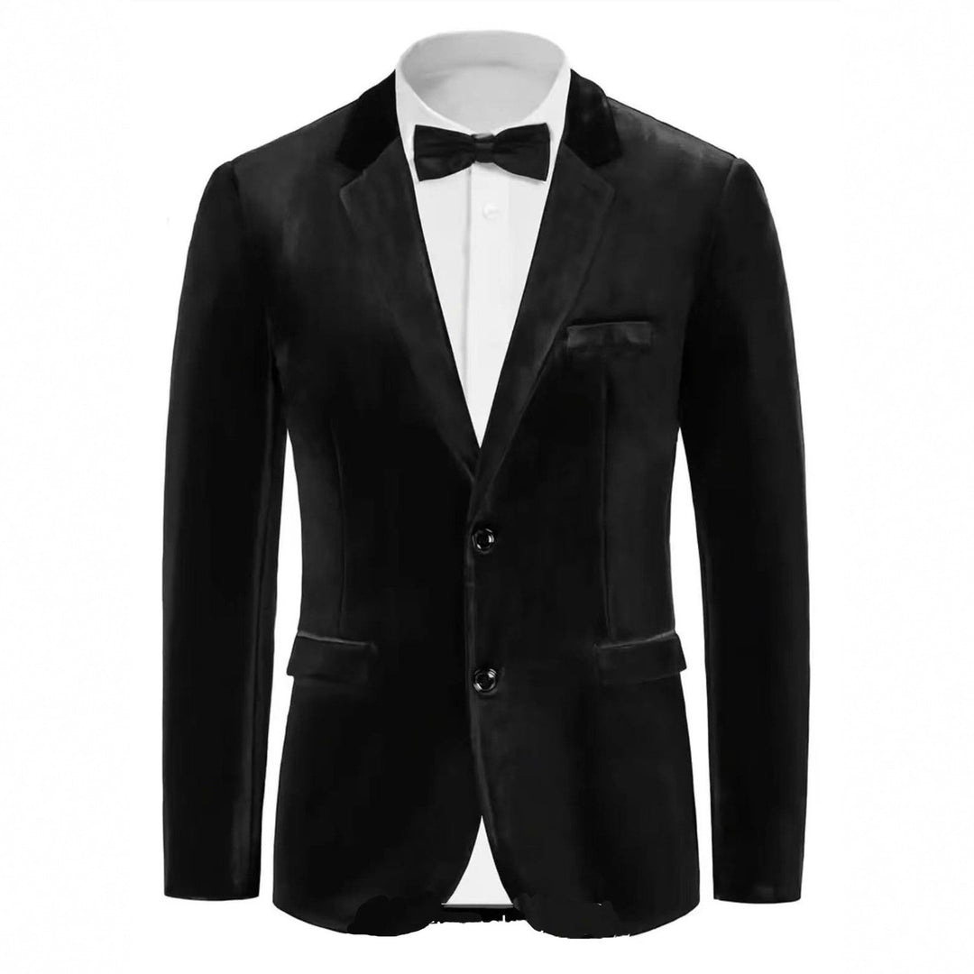 Herren edler Samt Blazer mit Finesse Aliams
