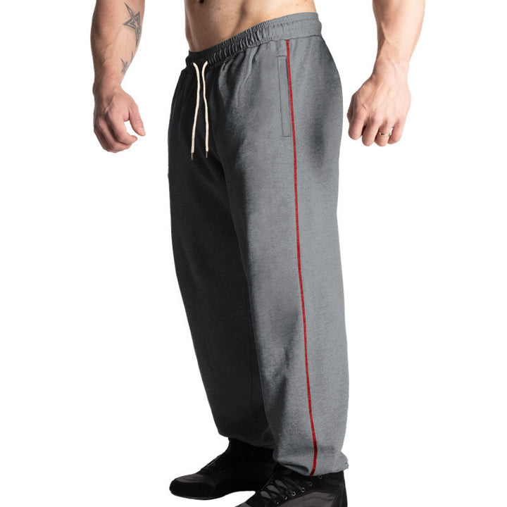 Herren Sportliche Jogginghose mit elastischem Bund und praktischen Seitentaschen Aliams