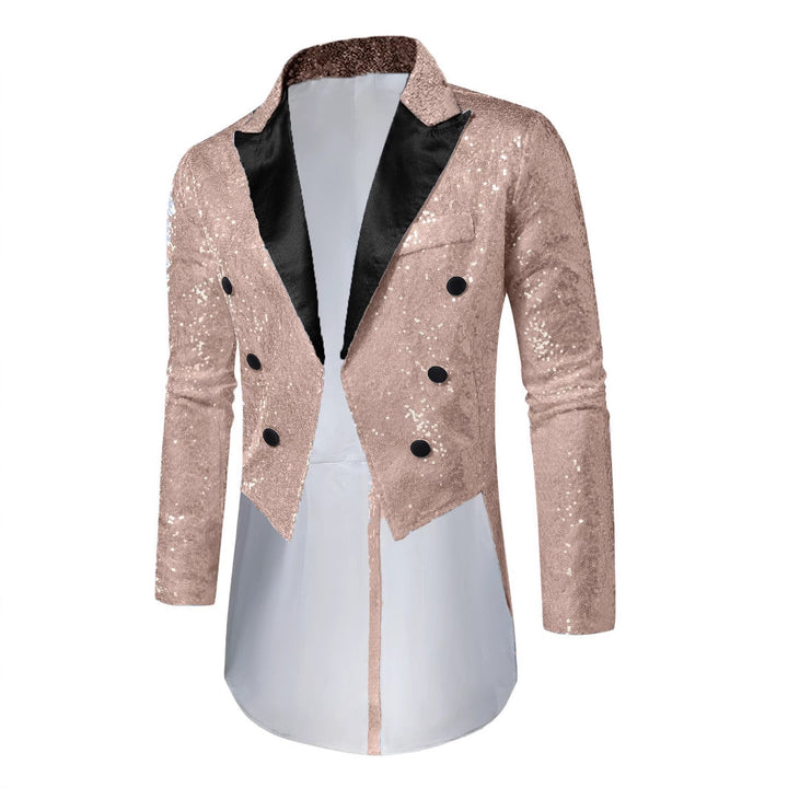 Herren glitzernder Abendblazer Aliams