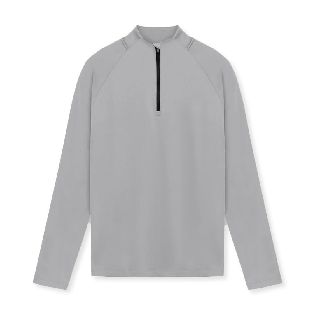 Herren Funktionslongsleeve mit Stehkragen und Reißverschluss Aliams