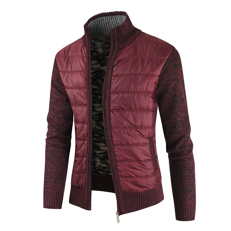 Herren Funktionsjacke mit modernem Stehkragen und innovativen Materialien Aliams