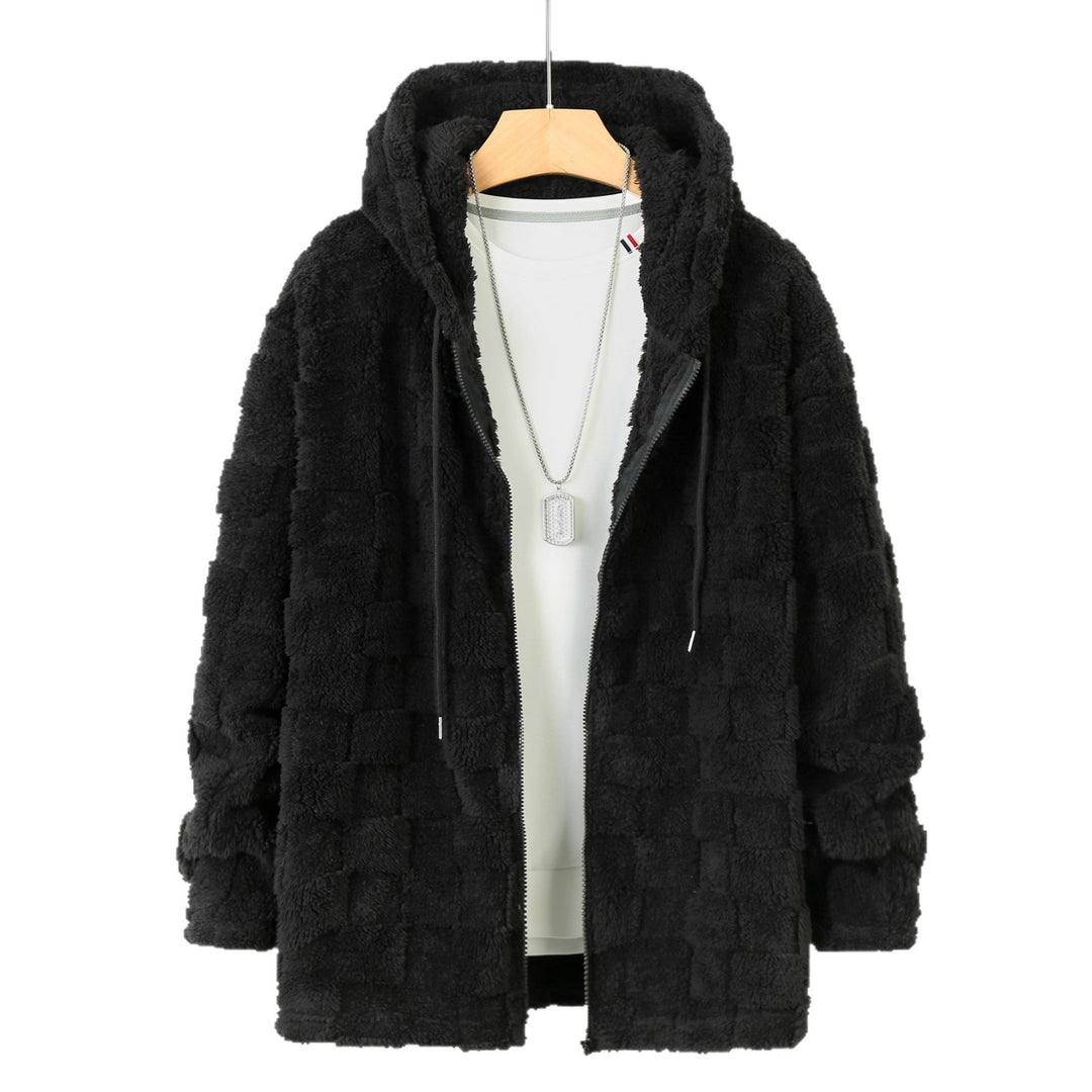 Herren Fleecejacke mit strukturiertem Design und praktischem Reißverschluss Aliams