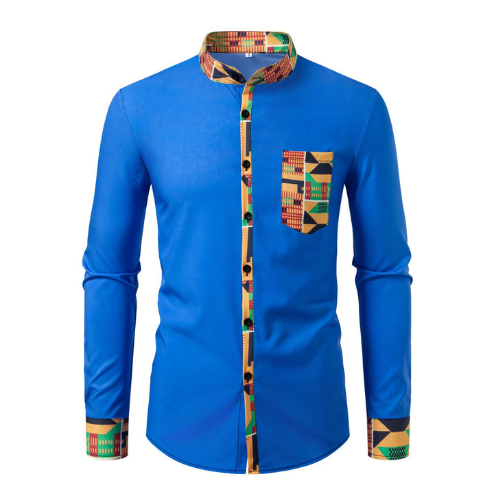 Herren Hemd im modernen afrikanischen Design Aliams