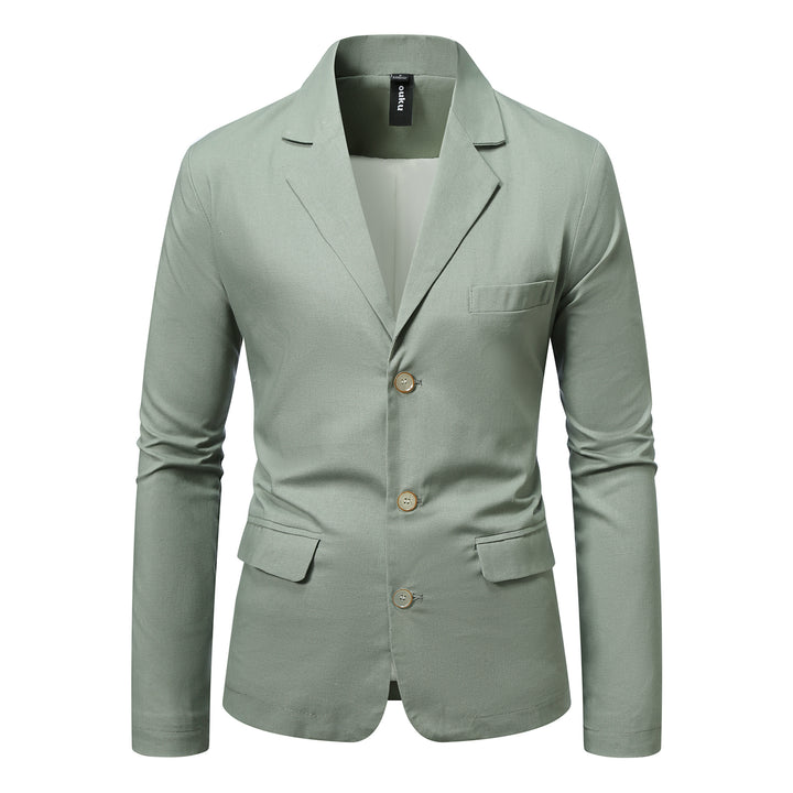 Herren eleganter Blazer mit praktischen Taschen und stilvollem Schnitt Aliams