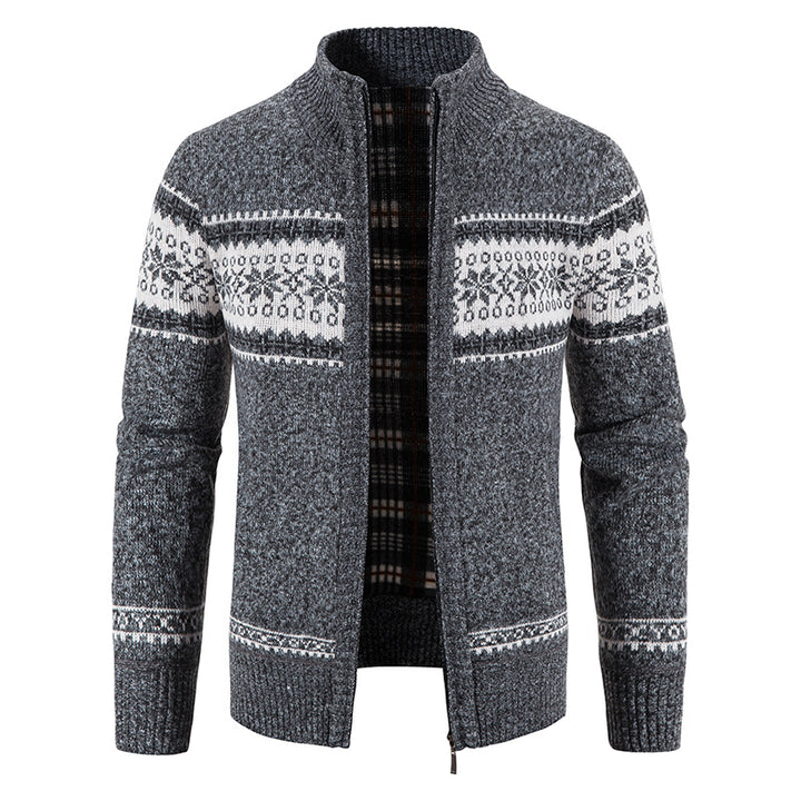 Herren Strickjacke mit zukunftsweisendem Design Aliams