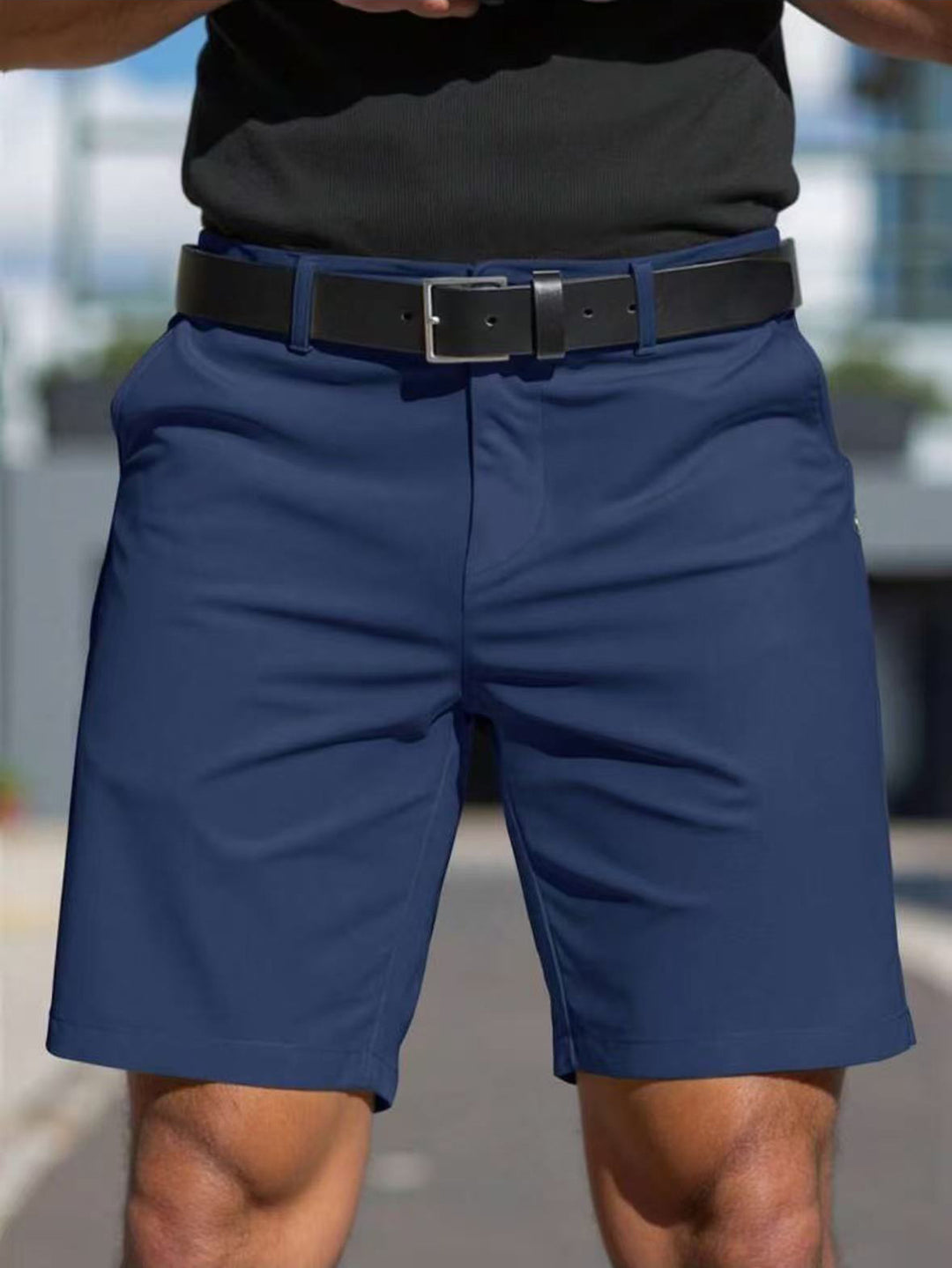 Herren Funktionsshorts mit elastischem Bund und praktischen Taschen Aliams