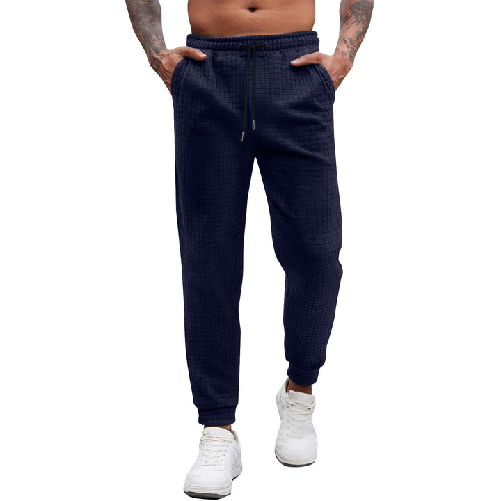 Herren Bequeme Sweatpants mit strukturiertem Design und elastischem Bund Aliams