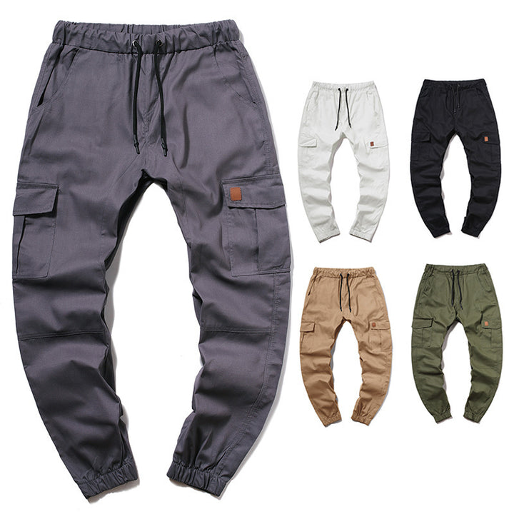 Herren Cargo-Hose mit elastischem Bund und praktischen Seitentaschen Aliams