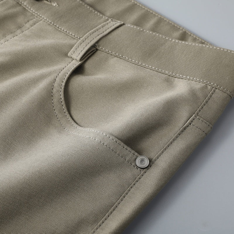 Herren elegante Slim-Fit Jeanshose mit hohem Tragekomfort und flexibler Bundverstellung Aliams