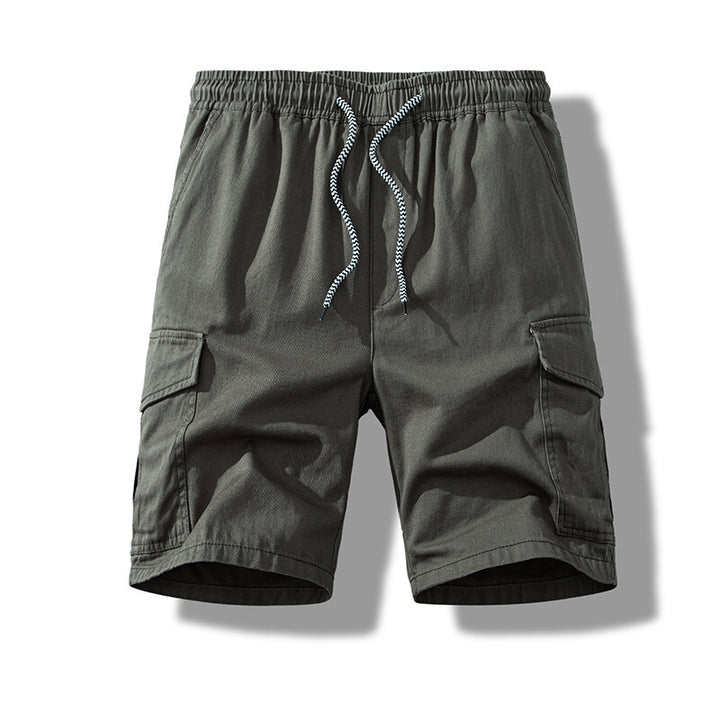 Herren Cargo-Shorts mit elastischem Bund und praktischen Seitentaschen Aliams