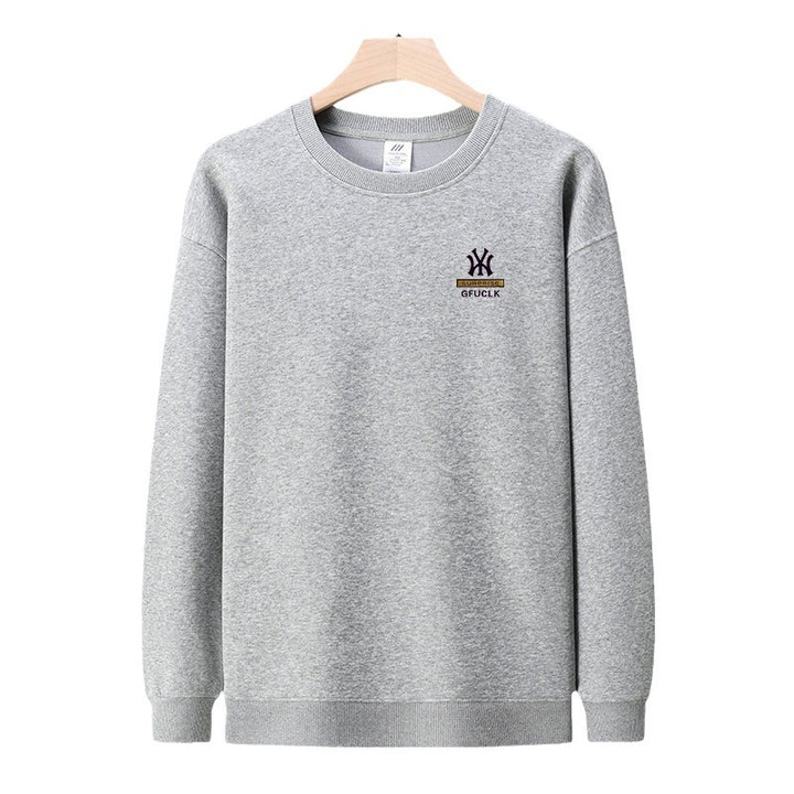 Herren Freizeit Sweatshirt mit stilvollem Rundhalsausschnitt Aliams