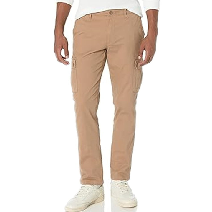 Herren Cargo-Hose mit praktischen Taschen und strapazierfähigem Material Aliams