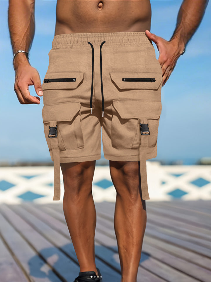 Herren Cargo Stil Utility Shorts Aliams