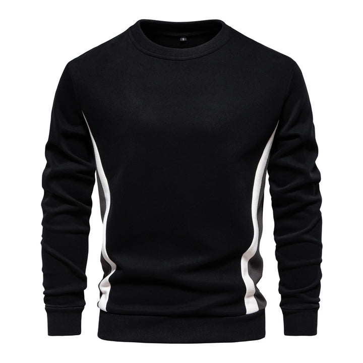 Herren Freizeit-Sweatshirt mit modernem Farbblockdesign Aliams