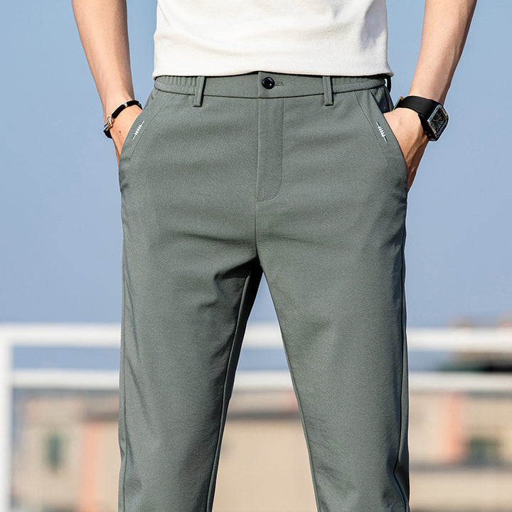 Herren Sportliche Slim-Fit Jogginghose Aliams