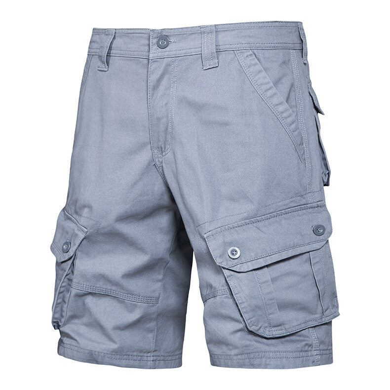 Herren Cargo-Shorts mit mehreren Taschen Aliams