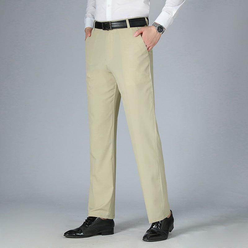 Herren elegante Chino-Hose mit komfortablem Schnitt Aliams