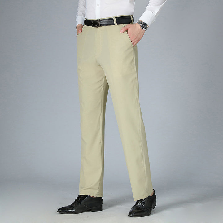 Herren elegante Chino-Hose mit komfortablem Schnitt Aliams