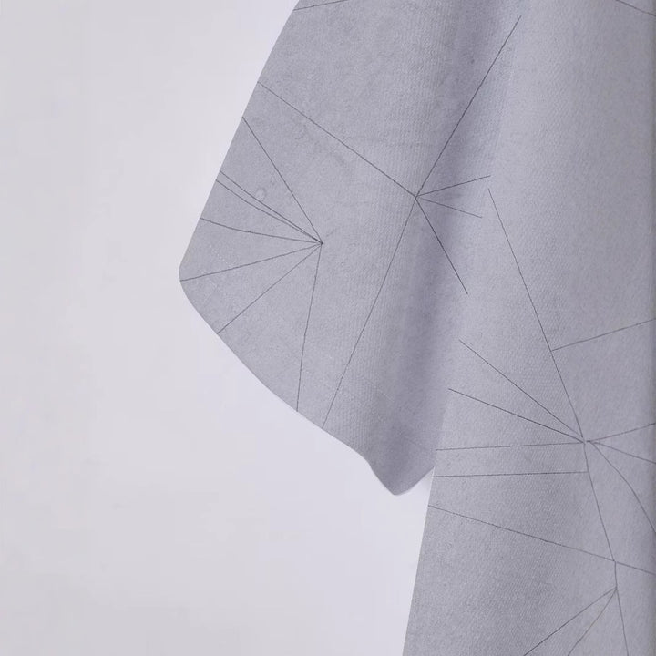 Herren Kurzarm Poloshirt mit modernem geometrischen Muster Aliams