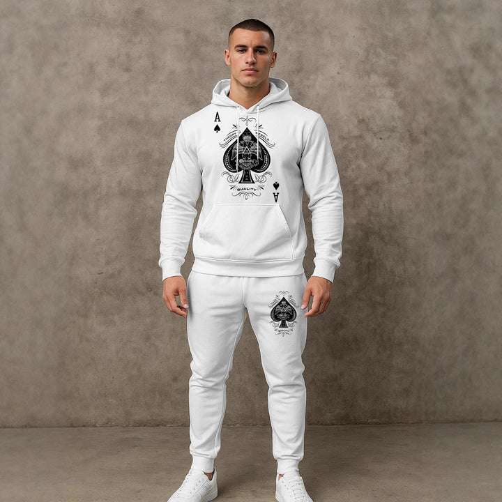Herren Sportlicher Hoodie mit grafischem Design Aliams