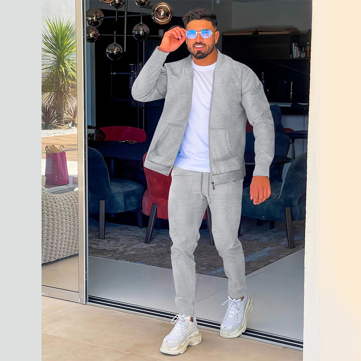 Herren sportliches Outfit mit leicht strukturiertem Design Aliams