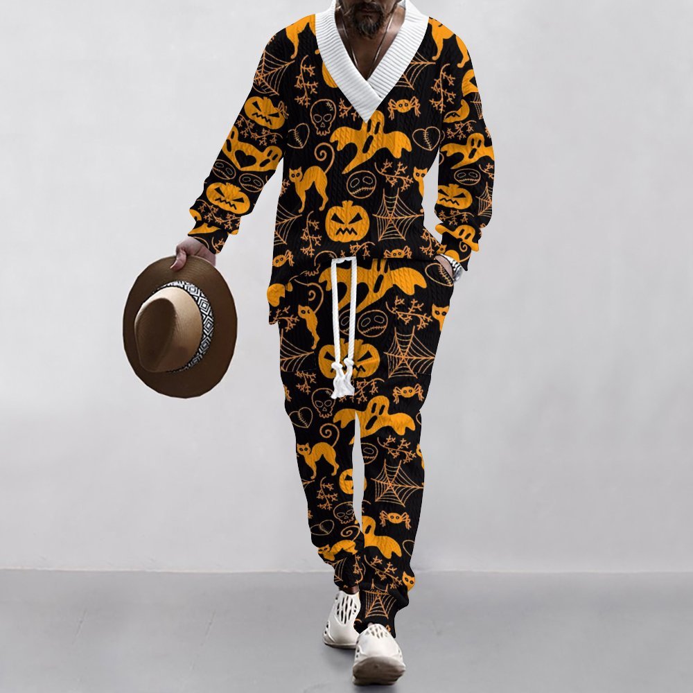 Herren Kombipaket mit Halloween-Motiven Aliams