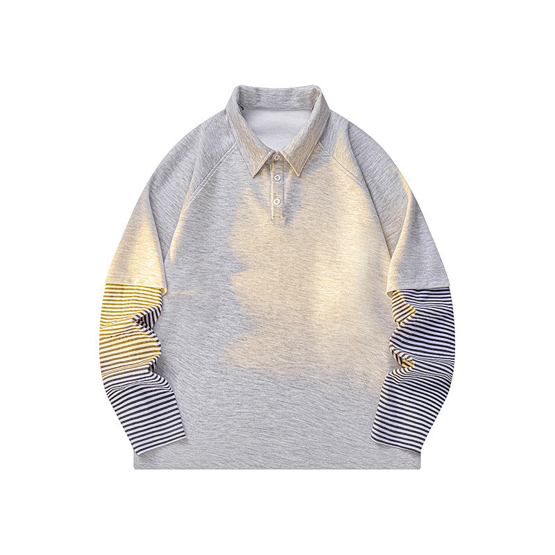 Herren sportliches Langarm-Shirt Aliams