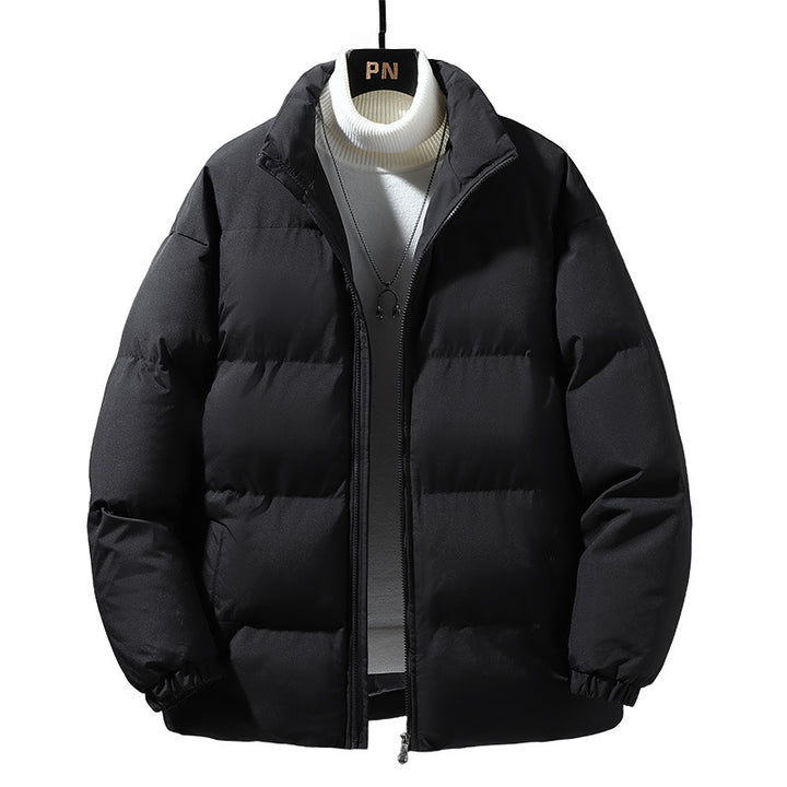 Herren Steppjacke mit hohem Kragen und elastischen Bündchen Aliams